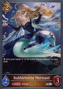 Bubbleborne Mermaid
