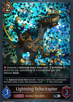 Lightning Velociraptor