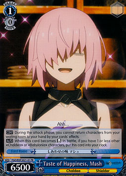 Taste of Happiness, Mash