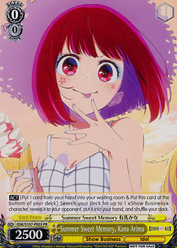 Summer Sweet Memory, Kana Arima