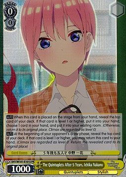 The Quintuplets After 5 Years, Ichika Nakano