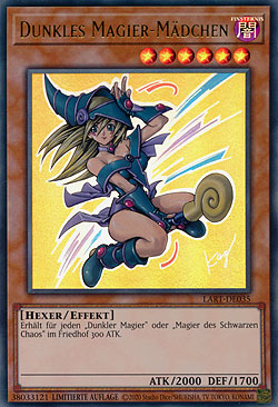Dunkles Magier-Mädchen
