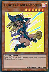 Dunkles Magier-Mädchen