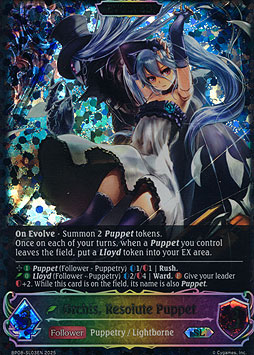 Orchis, Resolute // Vengeful Puppet (Evolved)