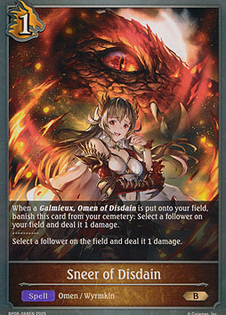 Sneer of Disdain