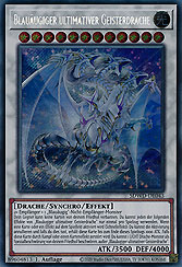 Blauäugiger ultimativer Geisterdrache