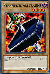 Strafe des Albtraums