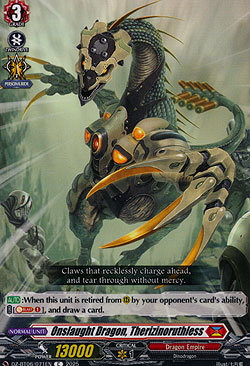 Fierce Pierce Dragon, Therizinoruthless