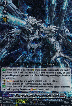 Macrocosmic Dragon, Marstoge