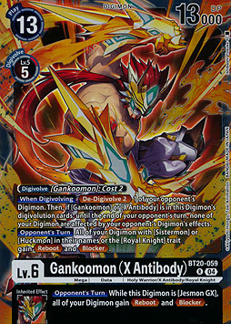 Gankoomon (X Antibody)