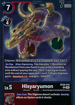 Hisyaryumon