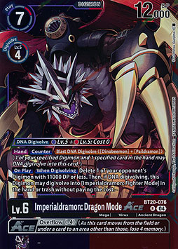 Imperialdramon: Dragon Mode Ace