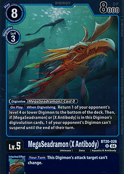 MegaSeadramon (X Antibody)