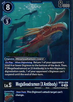 MegaSeadramon (X Antibody)