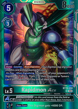 Rapidmon Ace