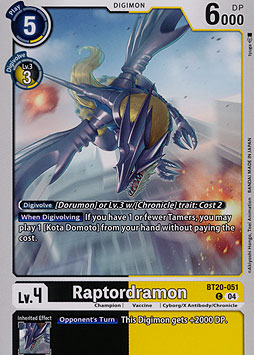 Raptordramon