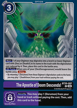 The Apostle of Doom Descends!