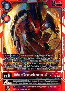 WarGrowlmon Ace