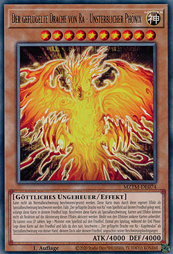 Der geflügelte Drache von Ra - Unsterblicher Phönix