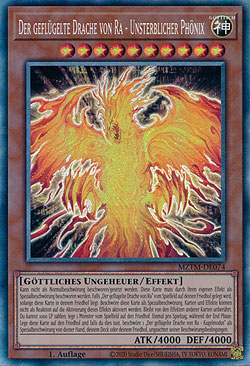 Der geflügelte Drache von Ra - Unsterblicher Phönix