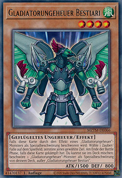 Gladiatorungeheuer Bestiari