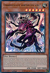 Unbarmherziger Skorpion von Serket