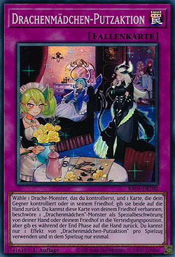 Drachenmädchen-Putzaktion