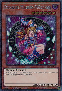 Dunkles Magier-Mädchen