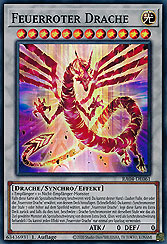 Feuerroter Drache