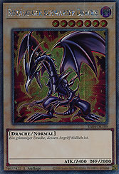 Rotäugiger schwarzer Drache