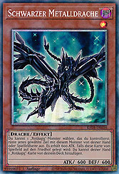 Schwarzer Metalldrache