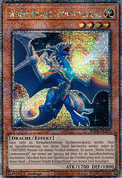 Weißer Drache Lindwurmstrahl