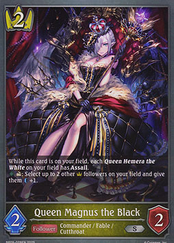 Queen Magnus the Black