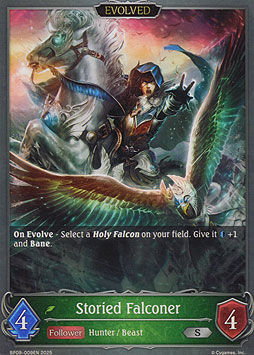 Storied Falconer (Evolved)