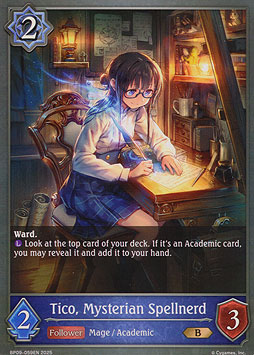 Tico, Mysterian Spellnerd