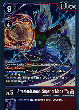 Arresterdramon: Superior Mode