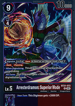 Arresterdramon: Superior Mode