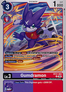 Gumdramon