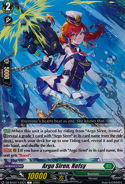 Argo Siren, Refsy