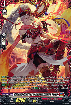 Dancing Princess of Elegant Flames, Faren