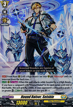 Hound Raiser, Seishin