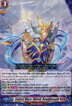 Sealed Blaze Shield, Bowdhanath