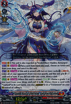 Sealed Blaze of Arbitration, Bavsargra Aksayya