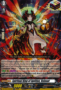 Spiritual King of Ignition, Valnout
