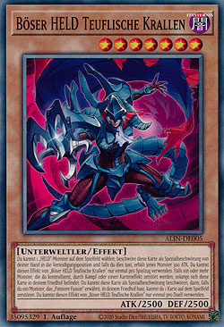 Böser HELD Teuflische Krallen