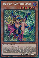 Dunkles Magier-Mädchen, Lehrling des Magiers