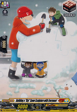 Building a Big Snow Sculpture with Everyone!