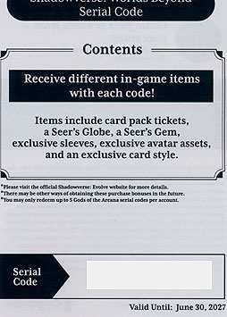 Code Card