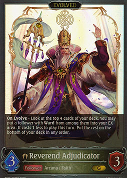 Reverend Adjudicator (Evolved)
