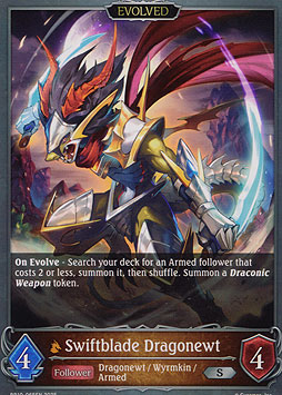 Swiftblade Dragonewt (Evolved)